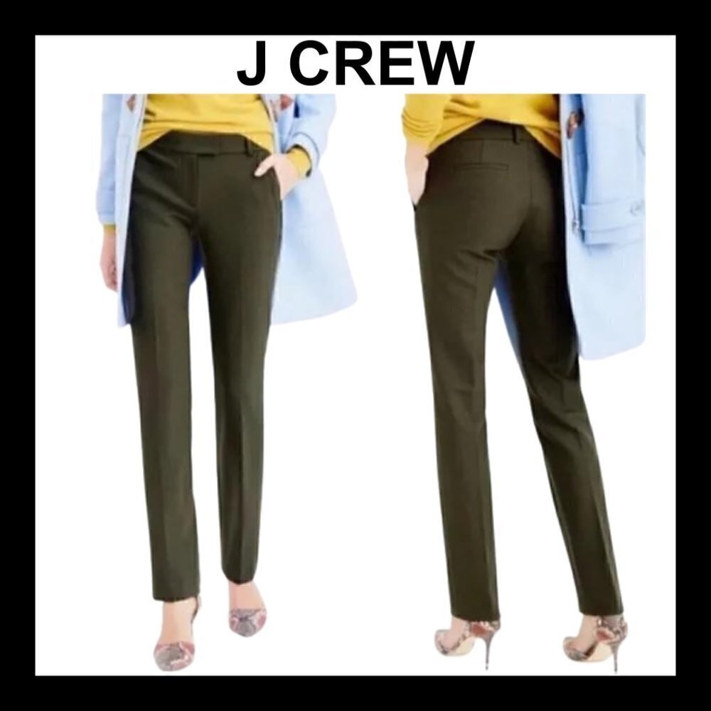 J. Crew Olive Green Trousers